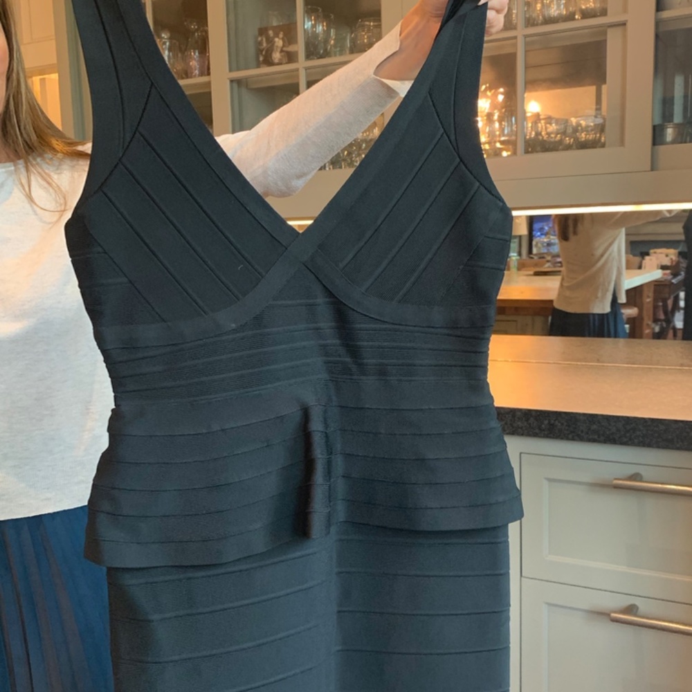 Herve peplum dress!